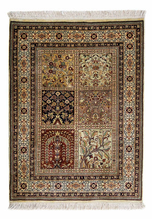 Persisk tæppe - Classic - 98 x 77 cm - flerfarvet