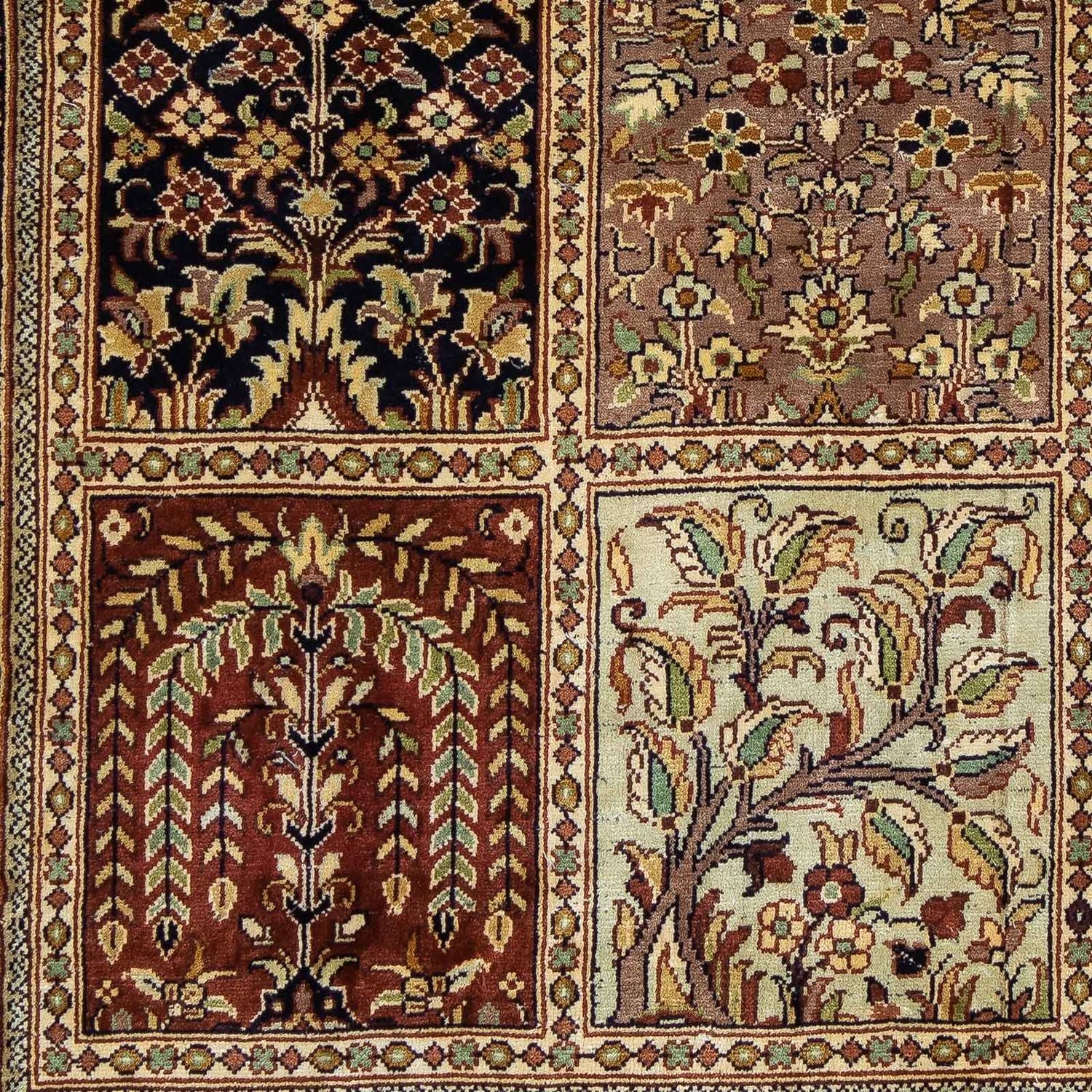 Persisk tæppe - Classic - 98 x 77 cm - flerfarvet