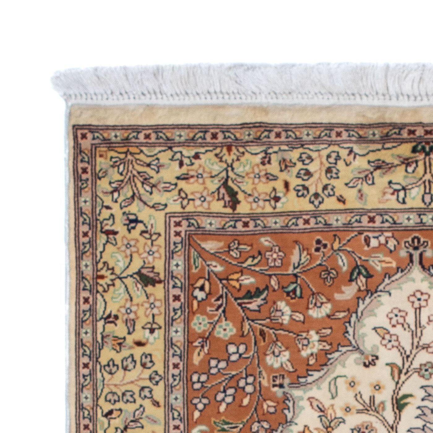 Kashmirsilke Tæppe 124x76cm - Orientalsk tæppe