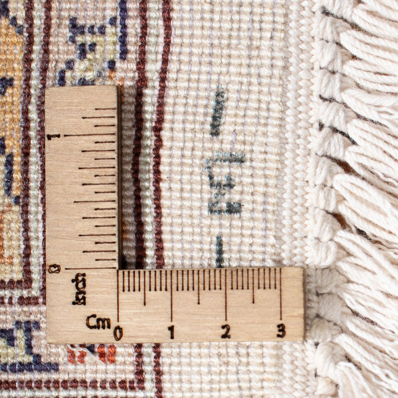 Silketæppe - Kashmir Silk - 124 x 76 cm - beige