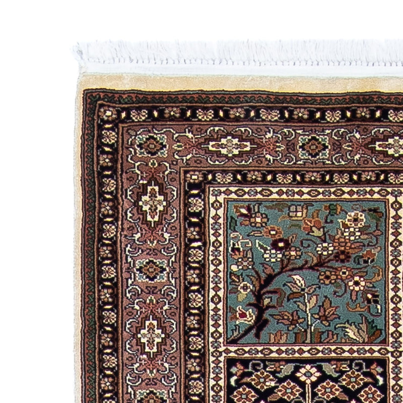 Løber Silketæppe - Kashmir Silk - 302 x 74 cm - flerfarvet