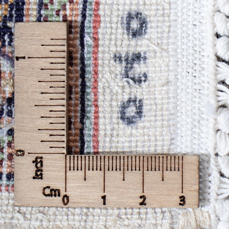 Løber Silketæppe - Kashmir Silk - 302 x 74 cm - flerfarvet