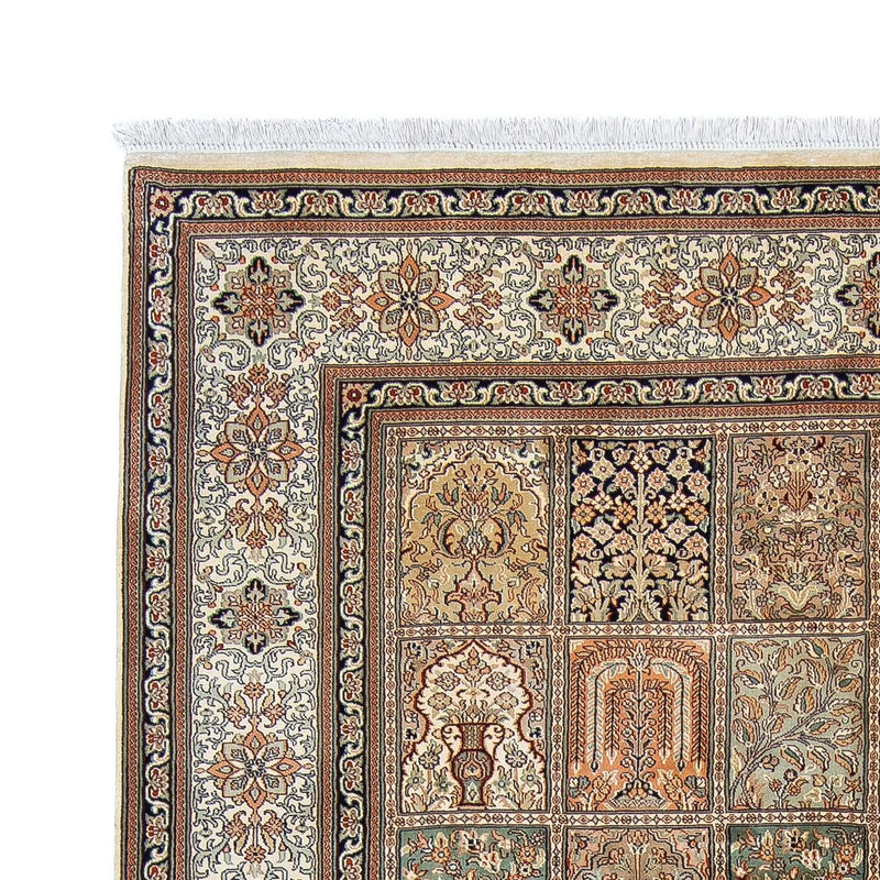 Silketæppe - Kashmir Silk - 260 x 172 cm - flerfarvet