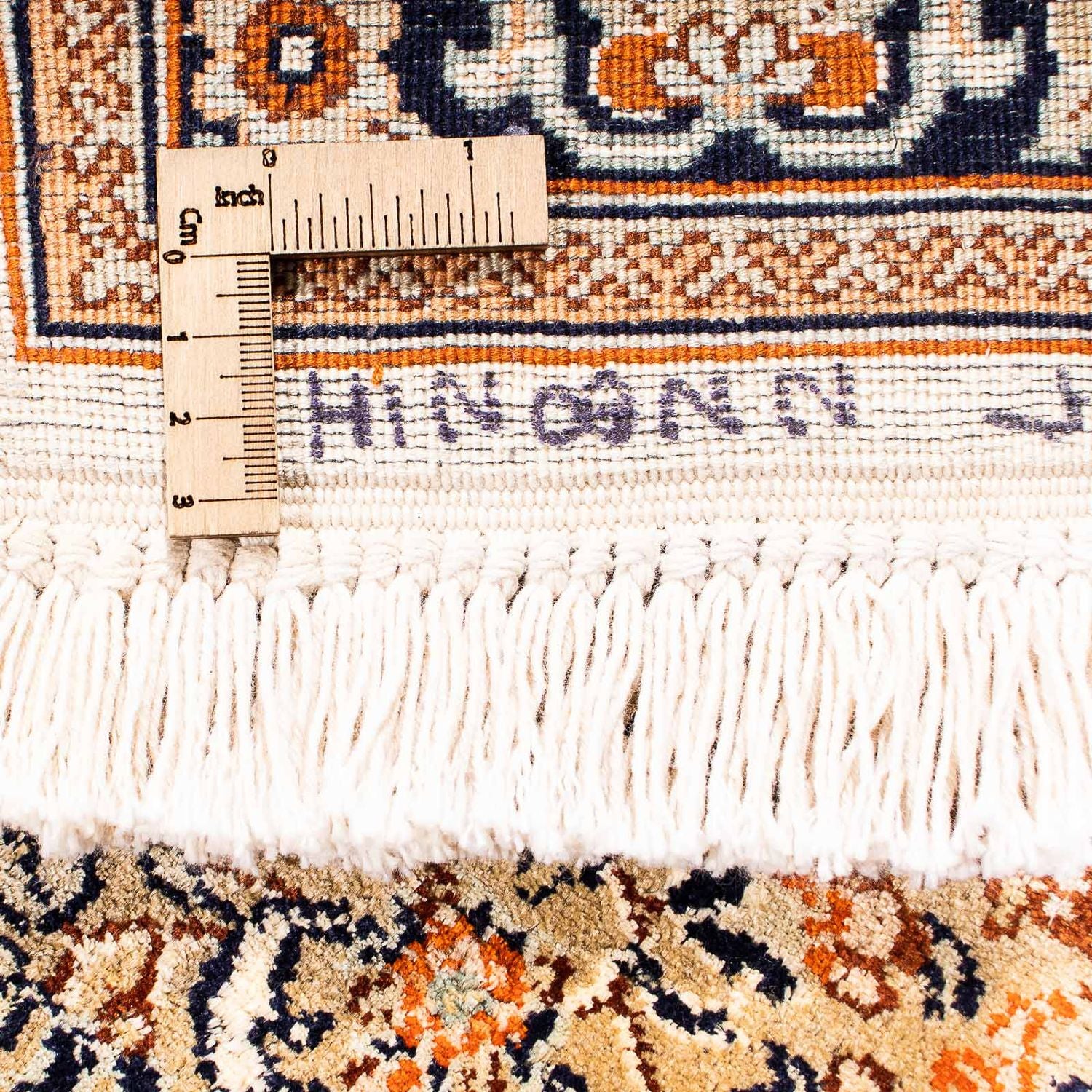 Silketæppe - Kashmir Silk - 221 x 158 cm - flerfarvet