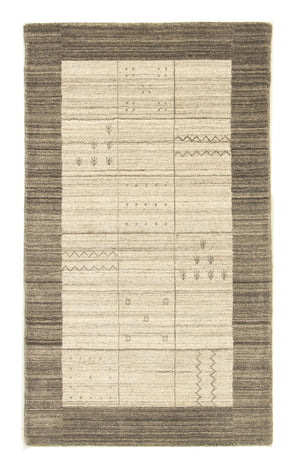 Vintage tæppe - 160 x 90 cm - sølv