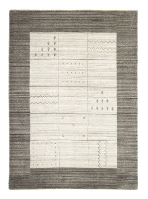Gabbeh Tæppe - Loribaft Persisk - 200 x 140 cm - grå
