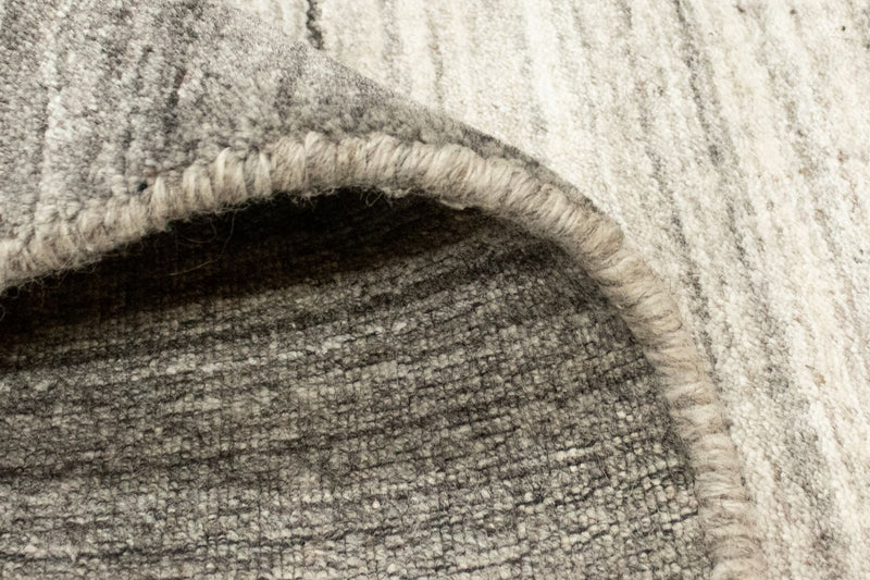 Gabbeh Tæppe - Loribaft Persisk - 200 x 140 cm - grå