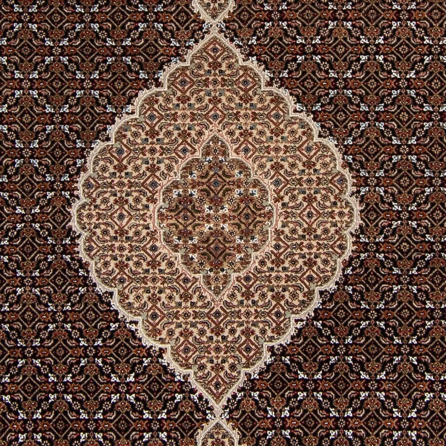 Persisk tæppe - Tabriz - 300 x 201 cm - mørkeblå