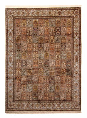 Silketæppe - Kashmir Silk - 332 x 248 cm - brun
