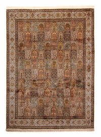 Silketæppe - Kashmir Silk - 332 x 248 cm - brun