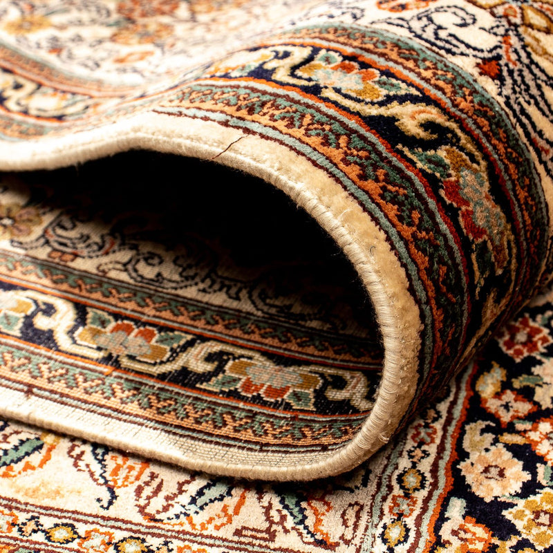 Silketæppe - Kashmir Silk - 332 x 248 cm - brun