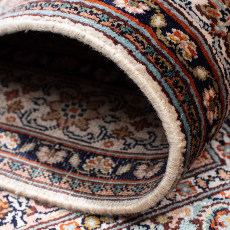 Løber Silketæppe - Kashmir Silk - 227 x 79 cm - flerfarvet