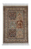 Silketæppe - Kashmir Silk - 93 x 63 cm - flerfarvet