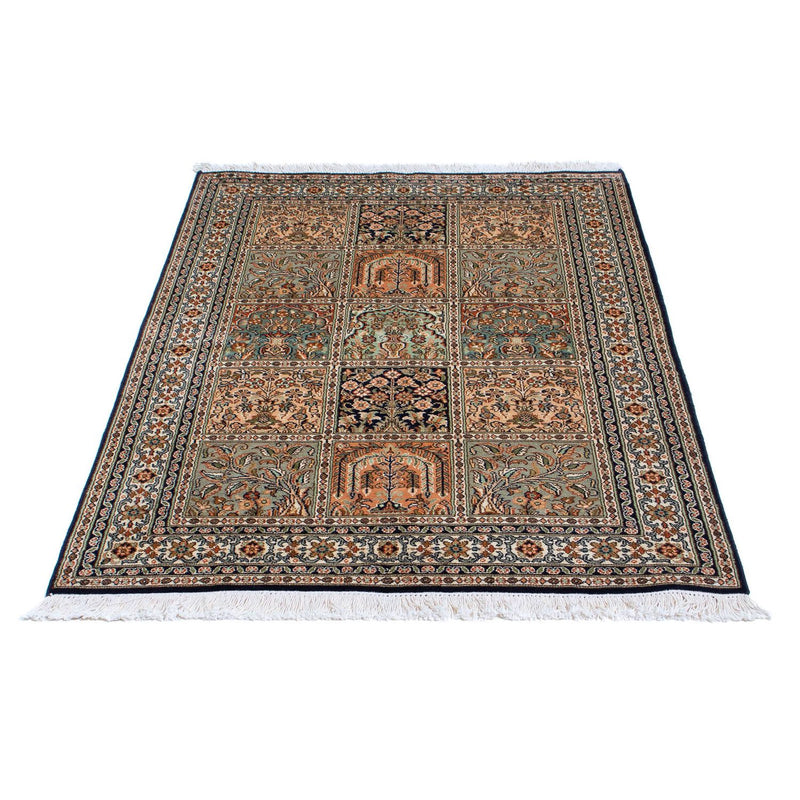 Silketæppe - Kashmir Silk - 150 x 92 cm - flerfarvet