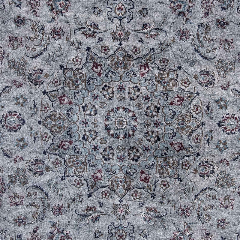 Persisk tæppe - Nain - 296 x 202 cm - grå