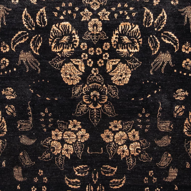 Designer tæppe - 297 x 210 cm - mørkeblå