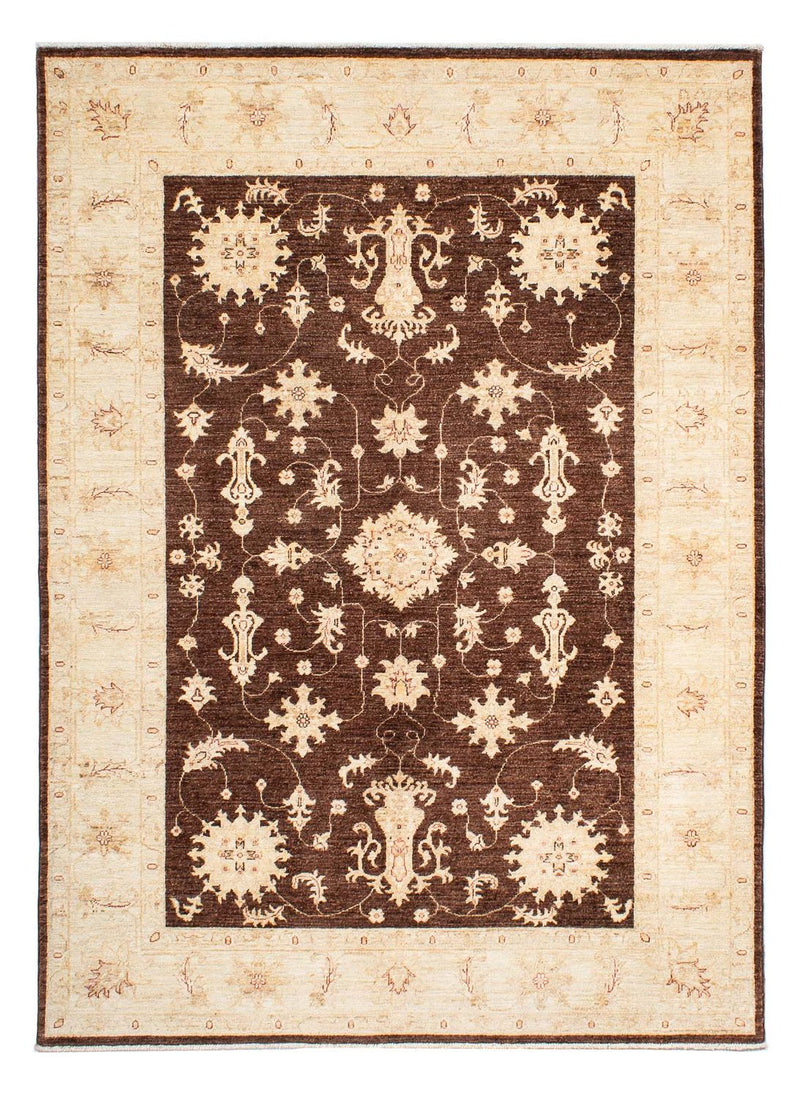 Persisk tæppe - Nomadisk - 233 x 167 cm - brun