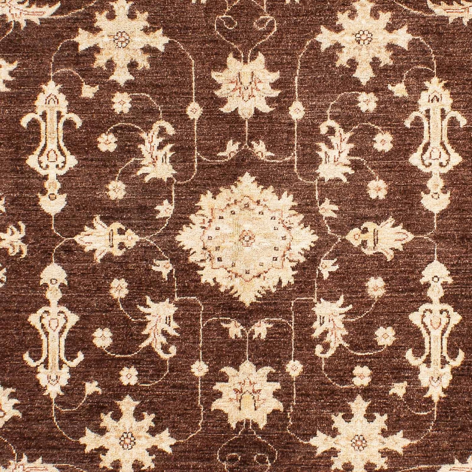 Persisk tæppe - Nomadisk - 233 x 167 cm - brun