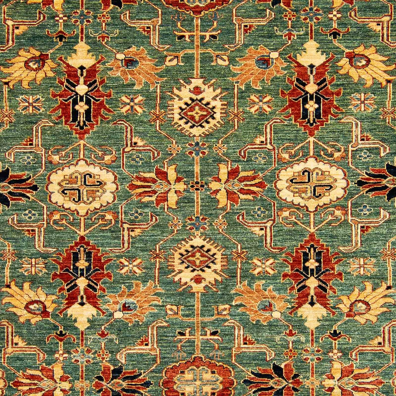 Ziegler Carpet - Kazak - 333 x 249 cm - grøn