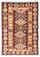 Kelim-tæppe - orientalsk - 197 x 141 cm - brun