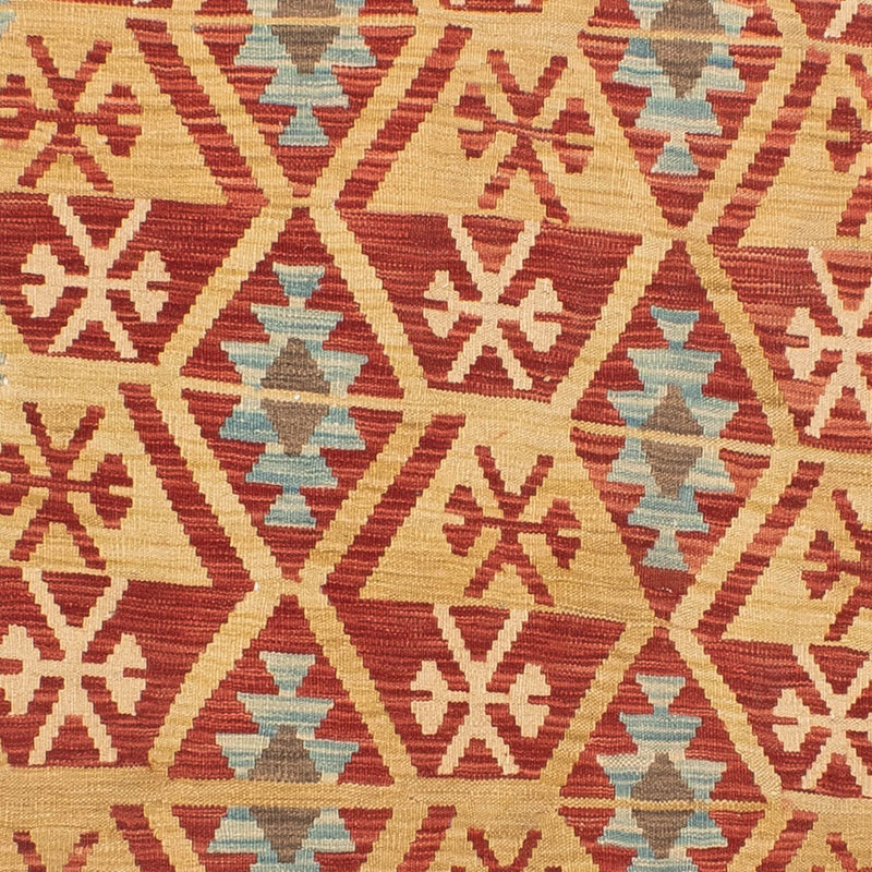 Kelim Carpet - Splash - 194 x 152 cm - flerfarvet