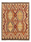 Kelim Carpet - Splash - 190 x 145 cm - flerfarvet