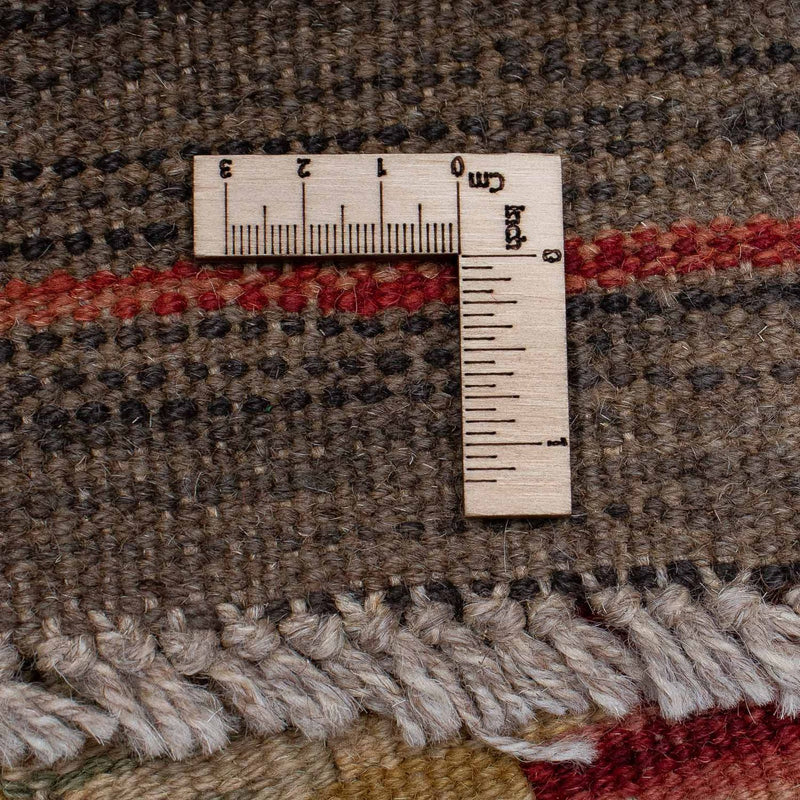 Løber Kelim Carpet - Splash - 389 x 77 cm - flerfarvet