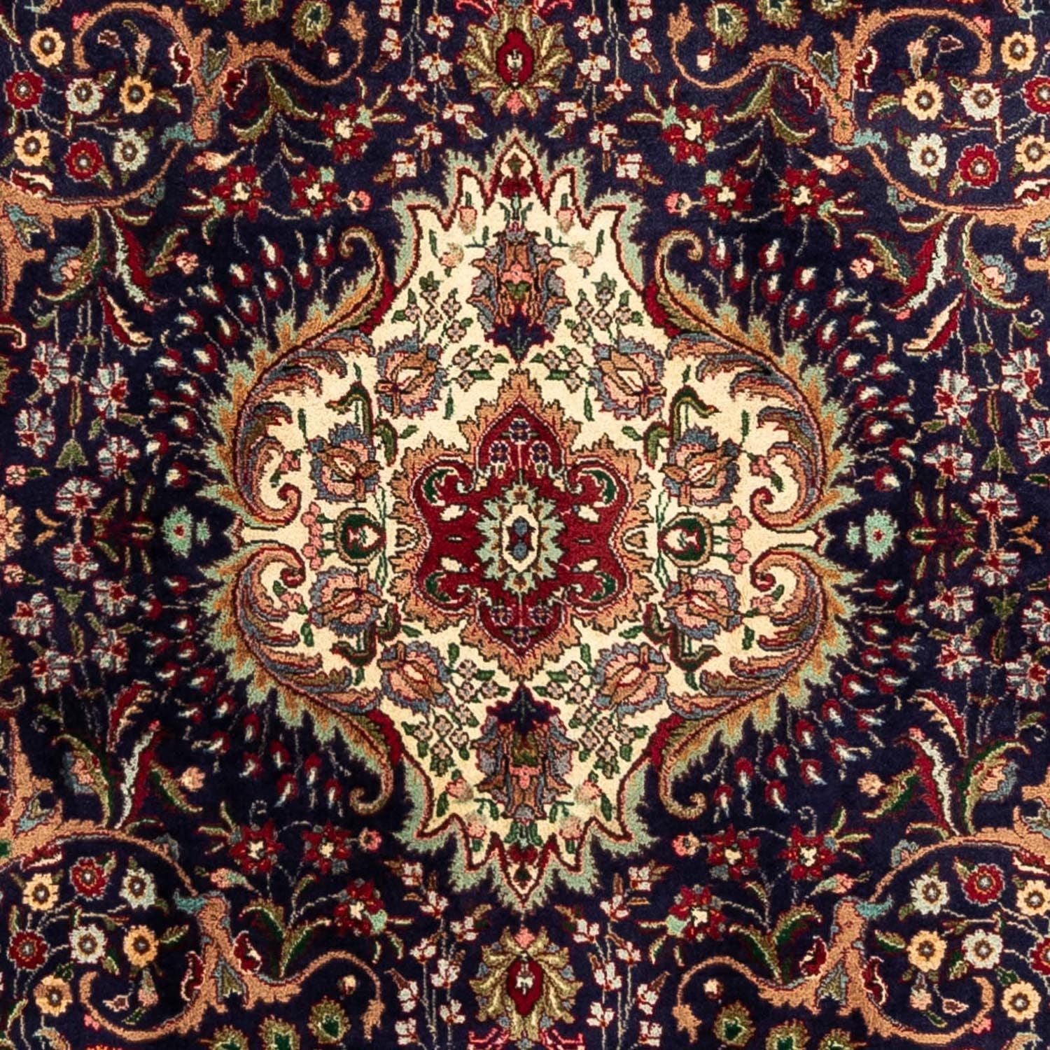 Persisk tæppe - Classic - 233 x 179 cm - mørkeblå