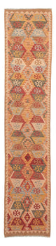 Kilim Maimana Tæppe 390x76cm - Uldtæppe