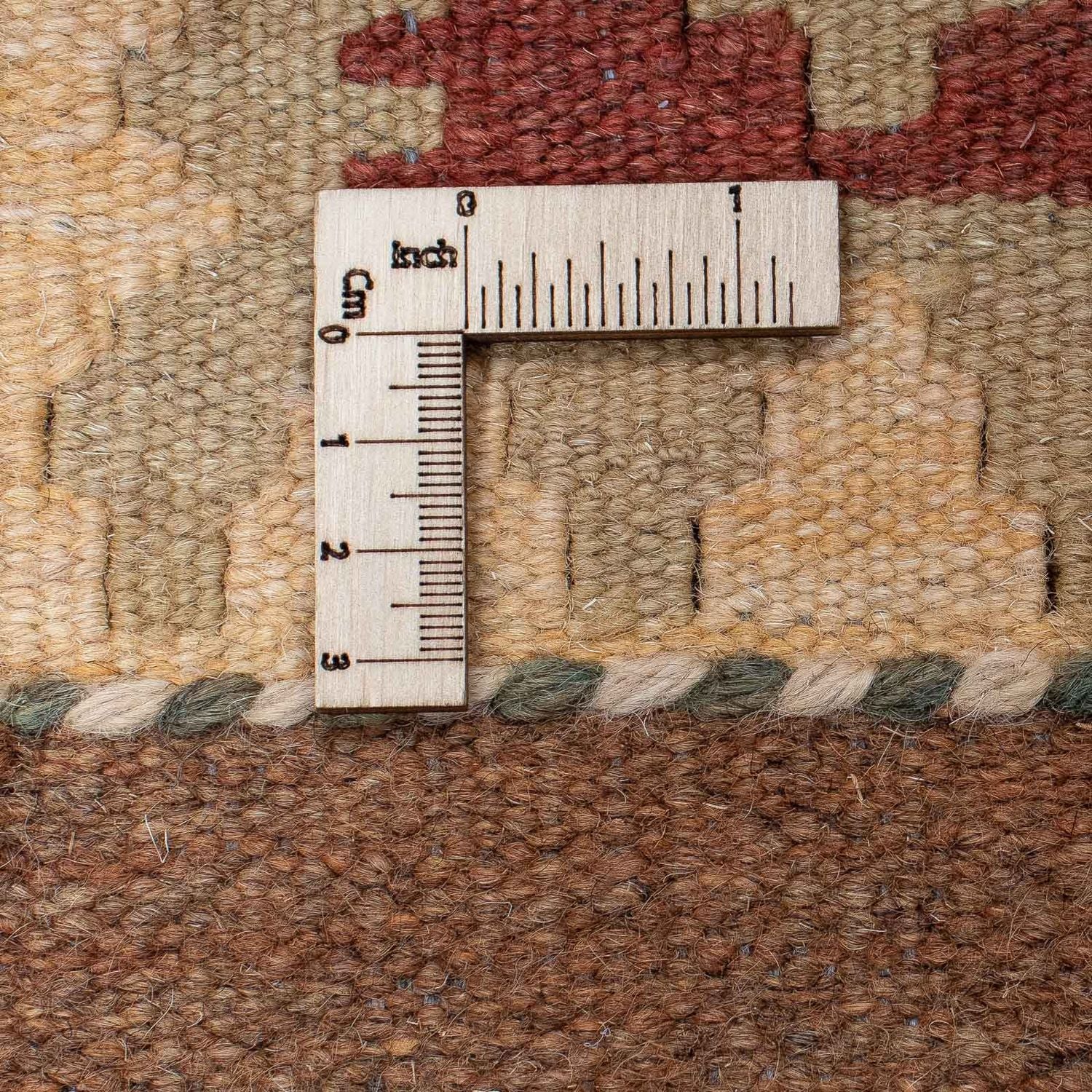 Løber Kelim Carpet - Splash - 371 x 88 cm - flerfarvet