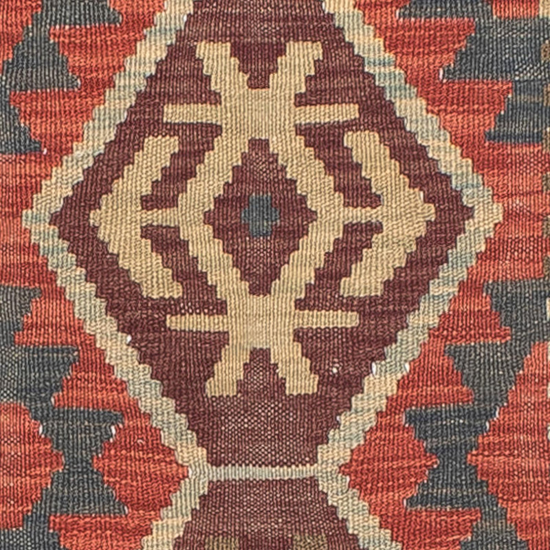 Løber Kelim Carpet - Splash - 288 x 73 cm - flerfarvet