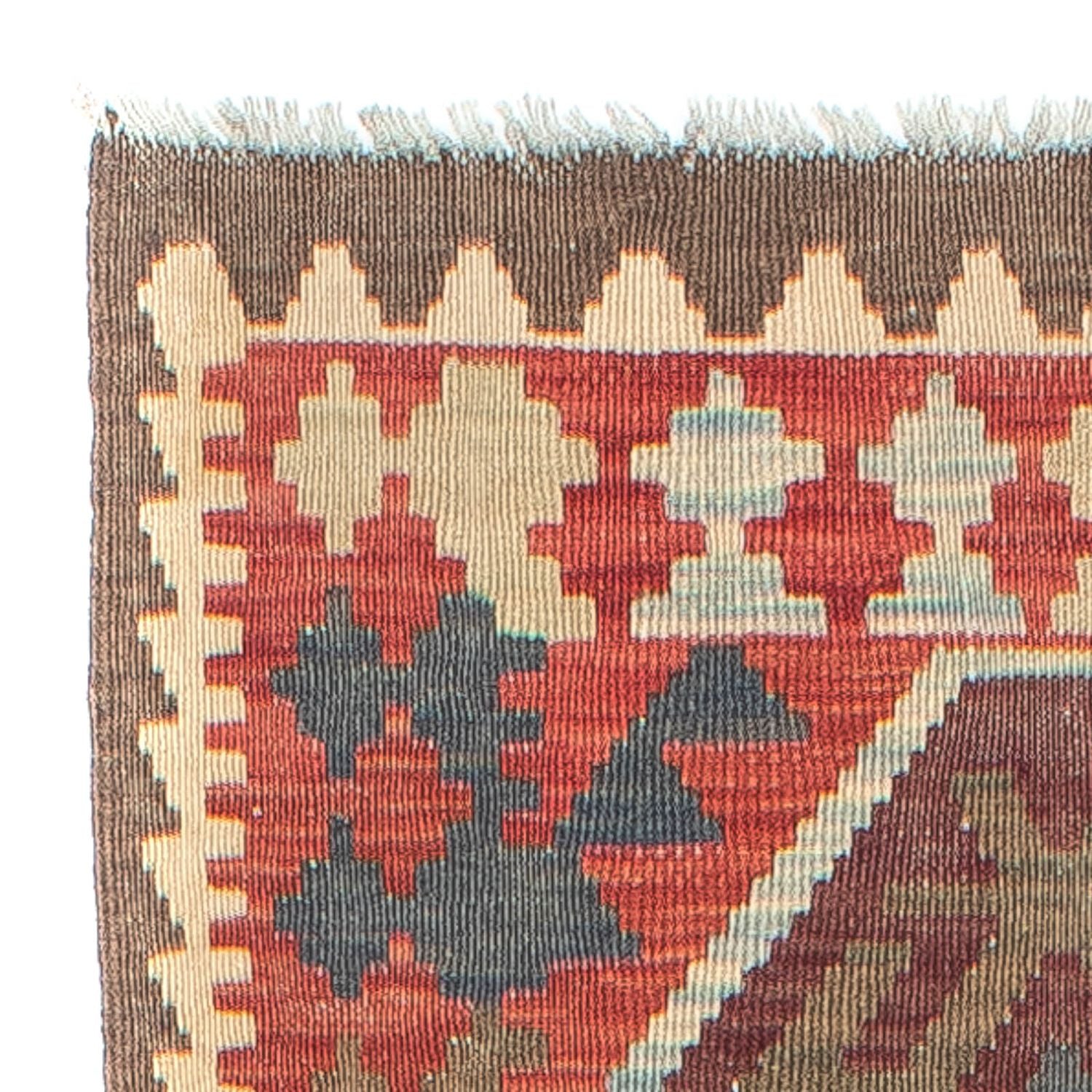Løber Kelim Carpet - Splash - 288 x 73 cm - flerfarvet
