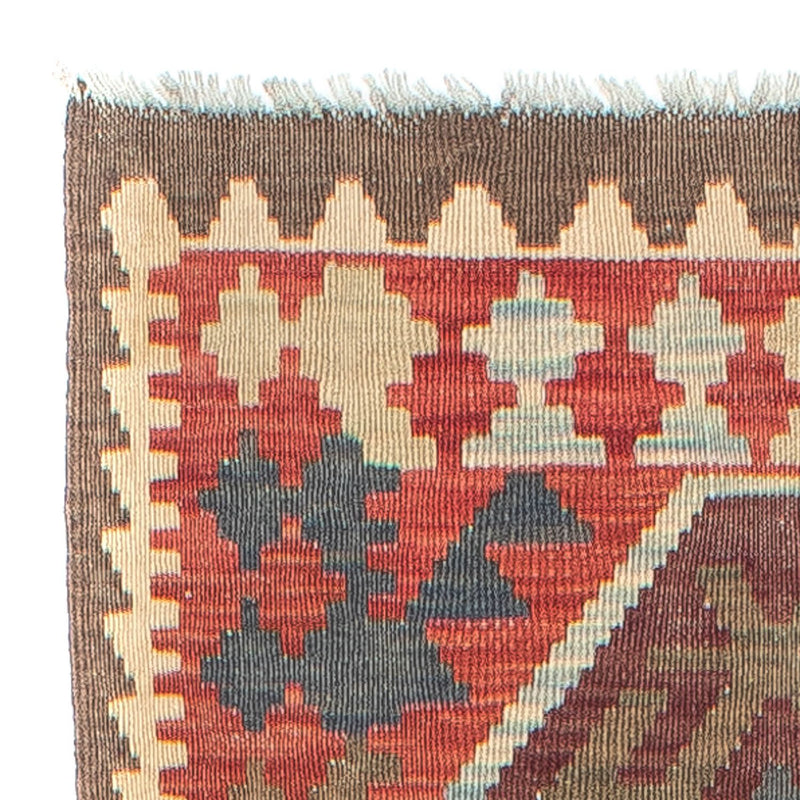 Løber Kelim Carpet - Splash - 288 x 73 cm - flerfarvet