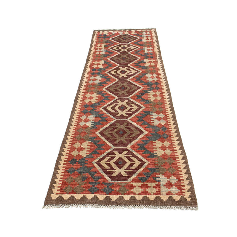 Løber Kelim Carpet - Splash - 288 x 73 cm - flerfarvet