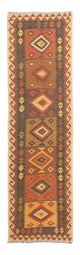 Kilim Maimana Tæppe 297x82cm - Uldtæppe