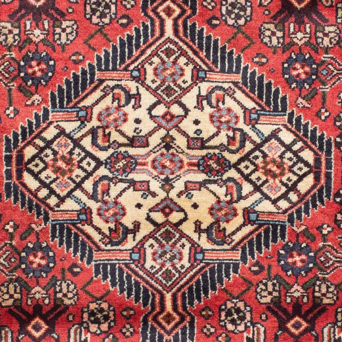 Løber Persisk tæppe - Nomadisk - 195 x 78 cm - lysrød