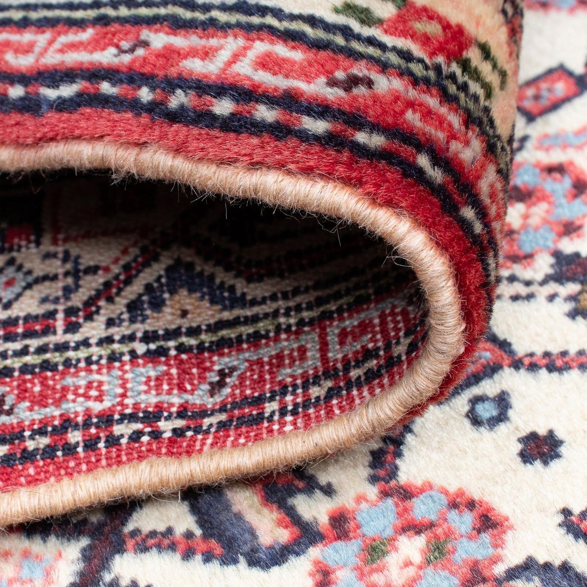 Løber Persisk tæppe - Nomadisk - 195 x 78 cm - lysrød