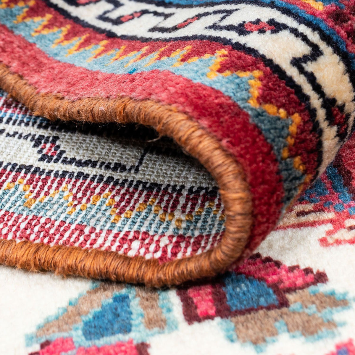 Persisk tæppe - Nomadisk - 120 x 85 cm - rød