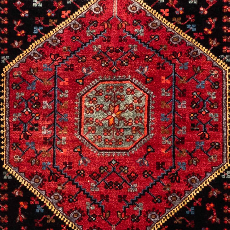 Persisk tæppe - Nomadisk - 246 x 136 cm - mørkeblå