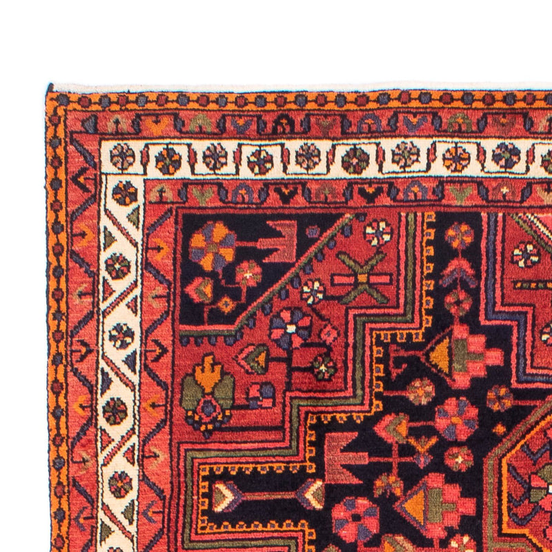 Persisk tæppe - Nomadisk - 235 x 145 cm - mørkerød