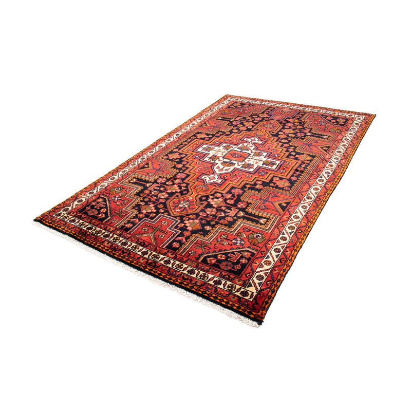 Persisk tæppe - Nomadisk - 235 x 145 cm - mørkerød