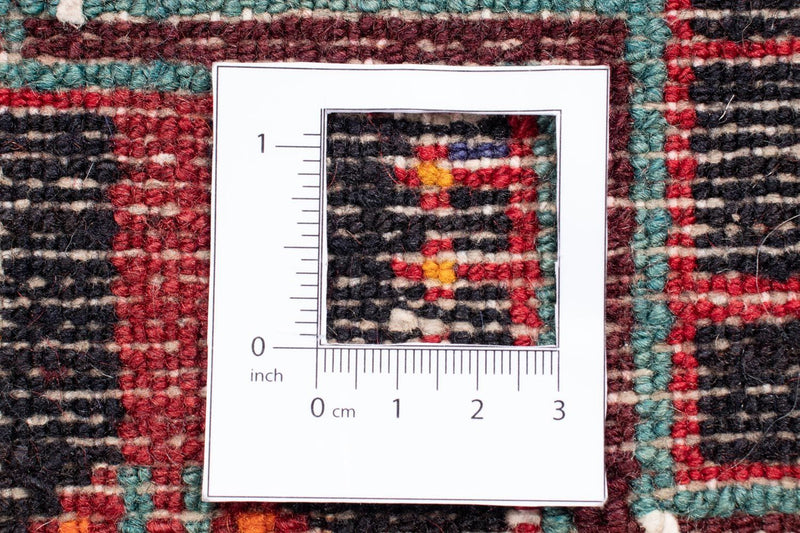 Persisk tæppe - Nomadisk - 248 x 140 cm - mørkerød