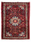 Persisk tæppe - Nomadisk - 98 x 73 cm - mørkerød