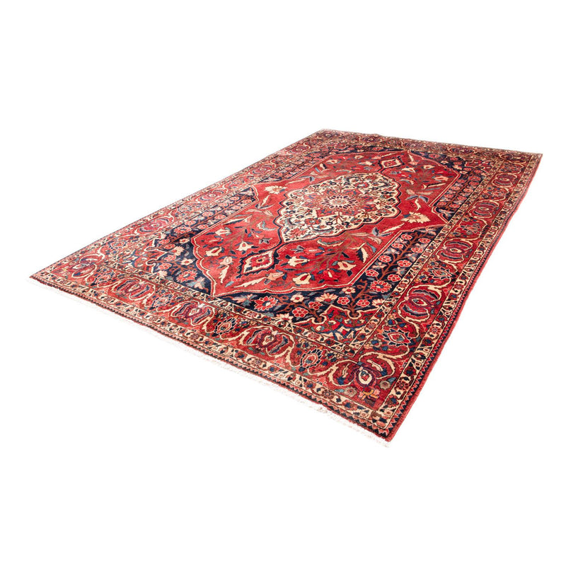 Persisk tæppe - Nomadisk - 333 x 212 cm - mørkerød
