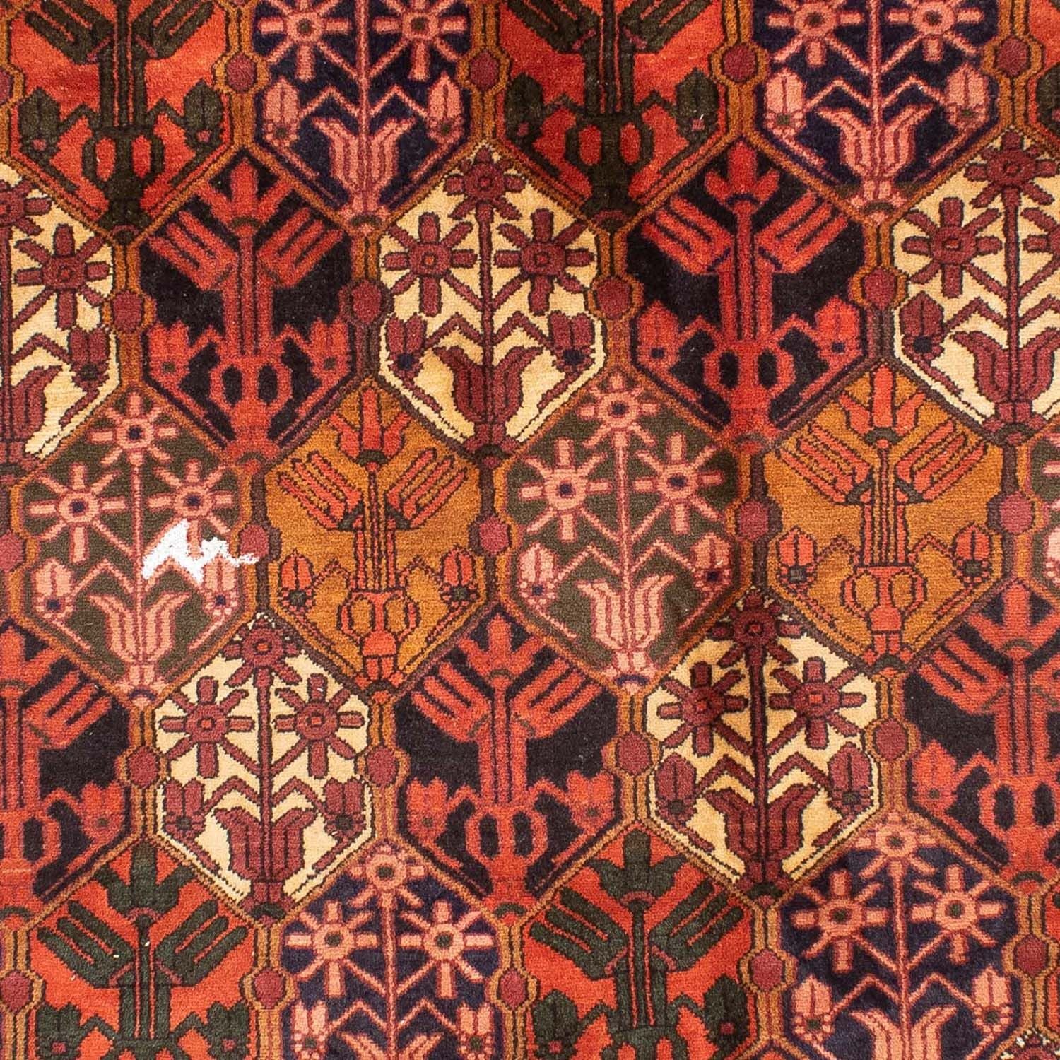 Persisk tæppe - Nomadisk - 288 x 210 cm - lysrød