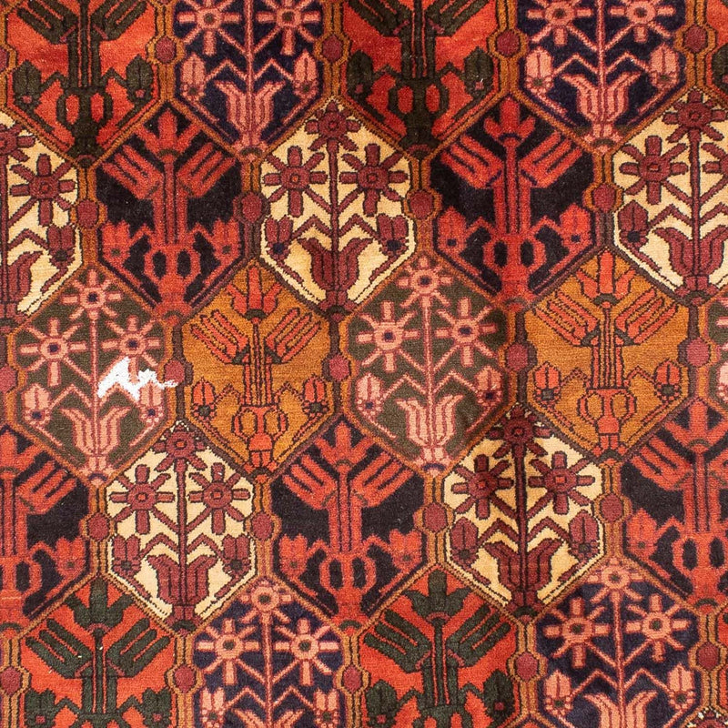 Persisk tæppe - Nomadisk - 288 x 210 cm - lysrød
