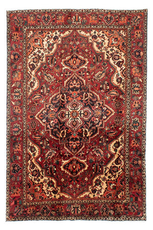 Persisk tæppe - Nomadisk - 295 x 202 cm - mørkerød