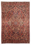 Bakhtiari Tæppe 213x312cm - Persisk tæppe - Rektangulær / Lysrød / 213 x 312 cm Rektangulær