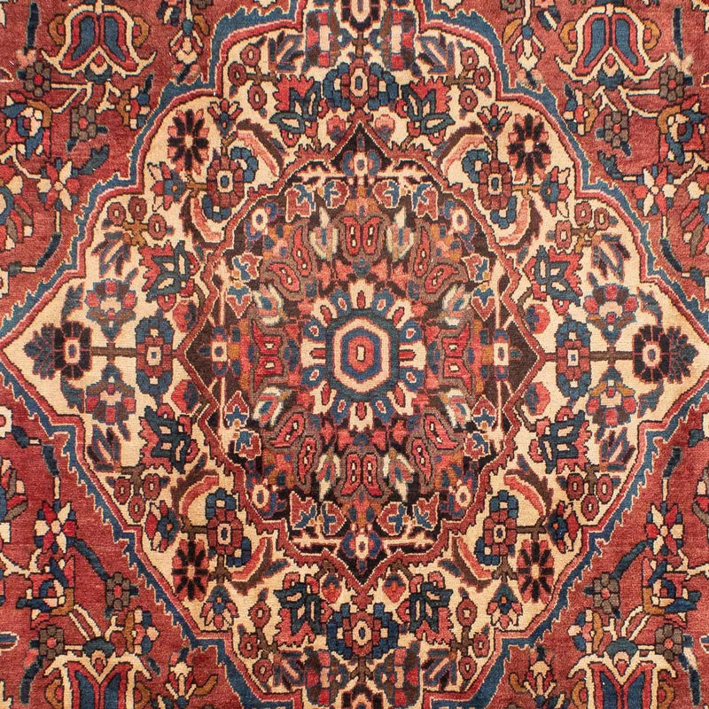 Persisk tæppe - Nomadisk - 312 x 213 cm - lysrød