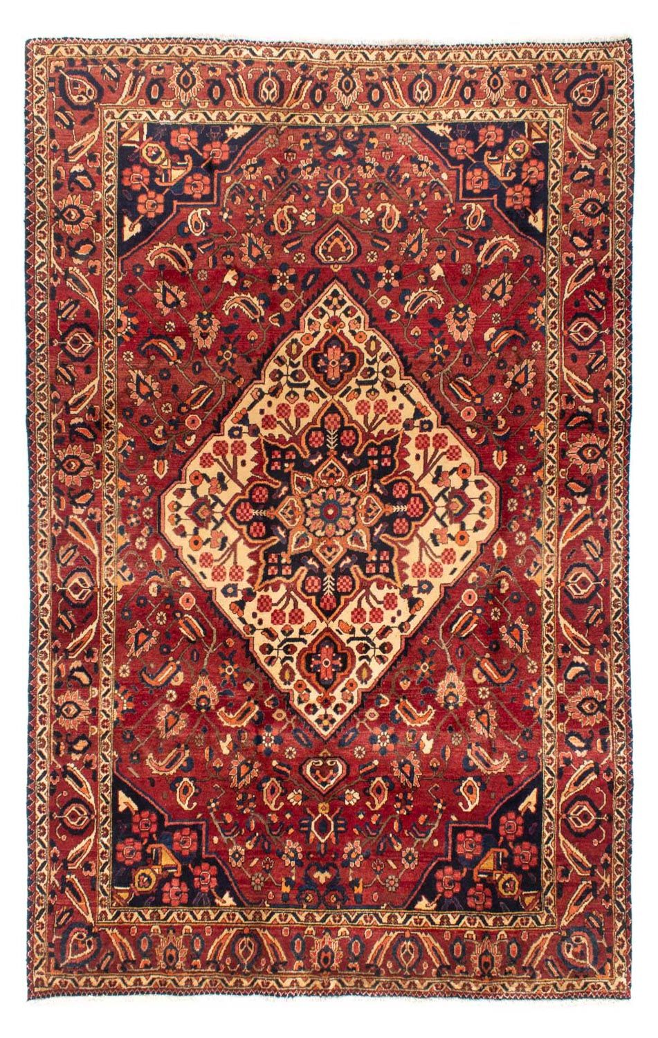Persisk tæppe - Nomadisk - 318 x 211 cm - rød